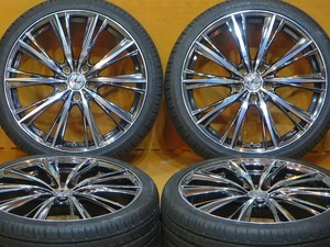 超バリ溝 4本セット【WedsレオニスWX ハイフライ 225/35R19】19インチ 7.5J+53 PCD114.3-5H 80系 ノア ヴォクシー ステップワゴン MAZDA3