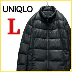 【UNIQLO】 ストレッチ ダウンジャケット 防寒 黒 ブラック