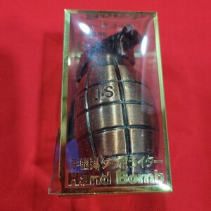 №7636 未開封 長期保管品 外箱傷み有 手榴弾 ターボ―ライター Hand Bomb MK.7 J.S ミリタリー