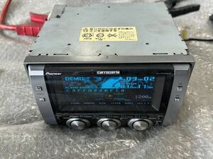 当時物 Pioneer FH-P009MD CD MD 2DIN カロッツェリア カーステレオ 通電確認済 Carrozzeria 