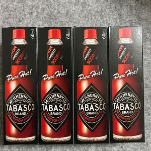 タバスコ スコーピオン ソース 60ml 4本セット TABASCO 