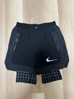 NIKE × OFF ホワイトレイヤードショーツXS