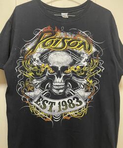 POISONポイズンTシャツ MバンドTロックTヘビーメタル　ビンテージ古着