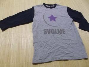 まとめて即決！スボルメSVOLMEコットン半端袖スリムTシャツ