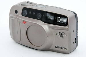 【外観並級】ミノルタ MINOLTA RIVA ZOOM 70 DATE コンパクトフィルムカメラ　#s1177