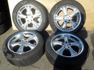 5H■WORK　ユーロラインESE-F アルミホイール 18インチ 235/50R18　245/45Ｒ１８ 4本■