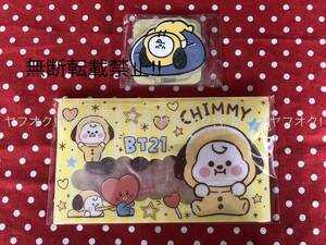 【チョコなし】BTS BT21 チミー chimmy ベビー ファイルケースチョコ アクリルスタンド KOYA MANG cooky shooky RJ タタ ジミン JIMIN