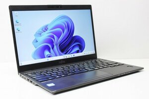 1円スタート ノートパソコン Windows11 富士通 LIFEBOOK U939 軽量 777g 第8世代 Core i5 SSD256GB メモリ8GB 13.3 カメラ 薄型 Windows10