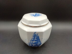 トワイニング 紅茶 茶葉入れ 茶壺 陶磁器製 キャニスター 【1-k】