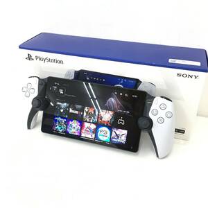 現状品【PlayStation Portal リモートプレーヤー CFIJ-18000】通電確認済/送料無料/SONY/PS5リモートプレイ専用機（P01）