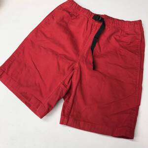 グラミチ GRAMICCI ショーツ ハーフパンツ レッド SHORTS Men