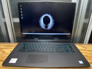 極速SSD搭載 WIN10 DELL ALIENWARE M17 Core I7-8750 2.20GHz 8G 512GB SSD 500GB HDD RTX 2060 6G ジャンク 東京発