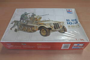 ESCI　1/35 エッシー　ドイツsd.kfz.10/4　20MM機関砲対空ハーフトラック　定660