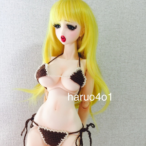 新品未開封 ANGEL PHILIA ドール用 編み 水着 ビキニ parabox 東京ドール smart doll オビツ50 vmf50 アゾン50 MSD MDD SD DD dollbot