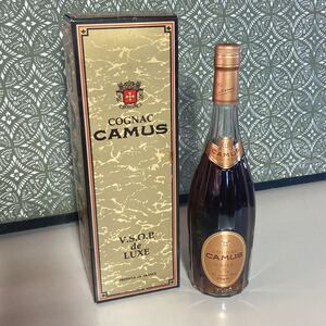 未開栓 CAMUS カミュ VSOP de LUXE ブランデー コニャック 700ml 40% 箱付き　お酒　コニャック COGNAC R42