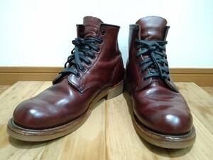 ● ソールカスタム RED WING 9011 BECKMAN ベックマン レッドウィング 8.5D ブラックチェリー ● 