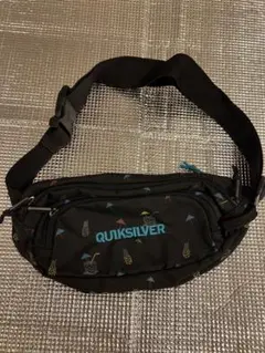 QUIKSILVER ボディバッグ・ウエストポーチ 黒