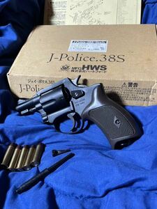 HWS　ハートフォード　モデルガン　J-Police.38S ニューナンブ　2インチ　HW カスタム　ホルスターおまけ付き