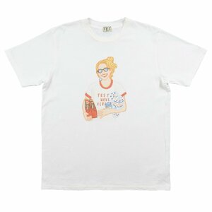 The Endless Summer TES 半袖 プリント Tシャツ コットン size L #19024 送料360円 アメカジ サーフ 半袖