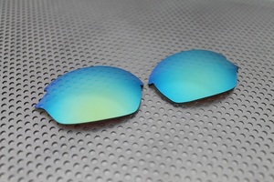 LINEGEAR　オークリー　ロメオ２用交換レンズ　ポリカレンズ　ターコイズブルー　Oakley X-Metal Romeo2