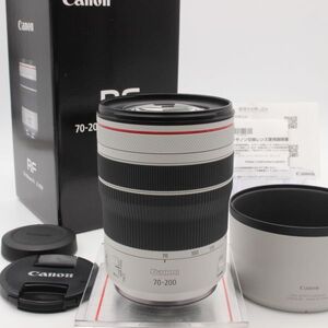 【新品同様】 Canon キヤノン RF 70-200mm f4 L IS USM 元箱 付属品 付き CANON キャノン 53013