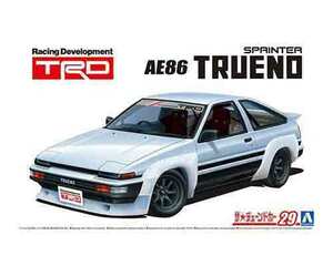 1/24 アオシマ TUNED29 TRD AE86トレノ N2仕様 