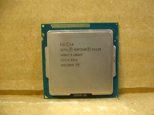 ▽Intel Pentium G2120 3.10GHz SR0UF 2コア 3M 5GT/s 55W LGA1155 中古 インテル