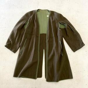 実物 50s US ARMY ウール ライナー コート MEDIUM REGULAR ミリタリー アメリカ軍 ロング オリーブ USA 古着 ヴィンテージ 軍物 VINTAGE