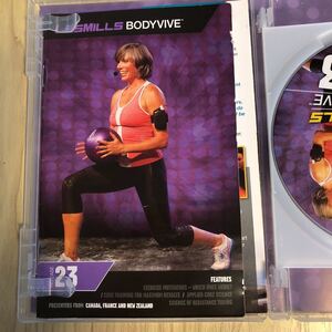 23レスミルズ★Lesmills★DVD★CD★中古品★BodyPump★ボディパンプ23★★英語コレオノート★箱に傷有★汚れあり★再生確認済★3点セット