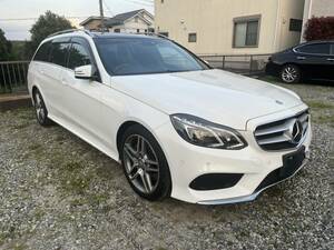 美車！最上級グレード＆人気カラー！ E350ブルーテック ディーゼル!! AMG × AVG PKG × レーダーセーフティ ×パノラマサンルーフ !! 