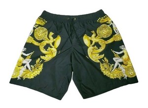 美品☆VERSACE ヴェルサーチ メデューサ スイムパンツ