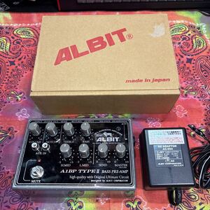 ALBIT A1BP TYPEⅡ ベース用プリアンプ