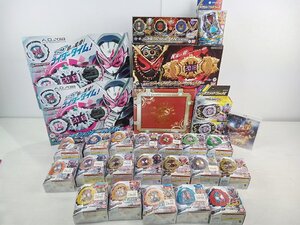 [G-176] 仮面ライダージオウ なりきりグッズ まとめ売り 未確認 ジャンク DXジクウドライバー DXディケイドコンプリートフォーム Blu-ray