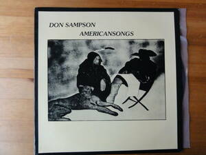 don sampson / american songs ●US盤●