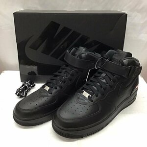 NIKE 28.5cm ナイキ スニーカー スニーカー FZ8784-001 AIR FORCE 1 MID SP Supreme 28.5cm 箱有 Sneakers 黒 / ブラック / 10118873