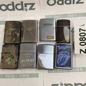 1円スタート zippo おまとめセット 8個 オイルライター ジッポー Z0807