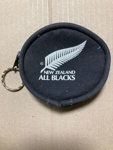 【NEW ZEALAND ALL BLACKS】小銭入れ 財布 黑★ウォレット