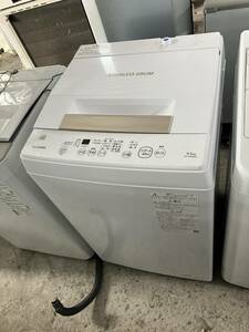 2021年製【引き取りOK 福岡】東芝 全自動電気洗濯機 4.5㎏ AW-45ME8