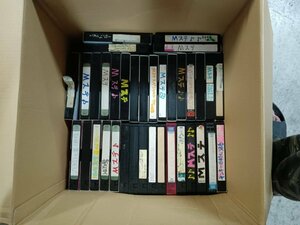VHS 年代物 中古 ビデオテープ 録画済み ビデオ テープ まとめ 済み 日本人 いろいろ 74本 セット