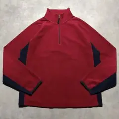 00s old GAP half-zip fleece pullover Y2K