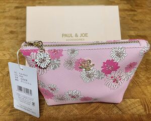 ⑩新品 ポール&ジョー アクセソワ ポーチ クリザンテーム 定価¥4290 PJA-P247 ポール＆ジョー PAUL&JOE ACCESSOIRES | 化粧ポーチ