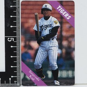 94年 カルビー プロ野球カード No.61【久慈 輝嘉 内野手 阪神タイガース】平成6年 1994年 当時物 Calbeeおまけ食玩BASEBALL【中古】送料込