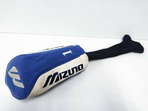 送料無料 [1113-2036] mizuno ドライバー用ヘッドカバー ミズノ ブルー×ホワイト @60