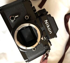 中古カメラ　Nikon F2 フォトミックAS ボディのみ一眼レフ　F2 ブラック　視度補正+1.00