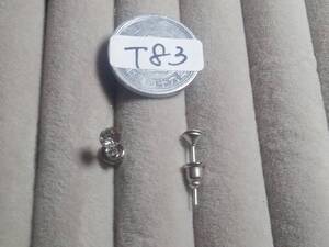 【送料(140円)購入者様負担です】T83-5 ステンレスピアス レディース アクセサリー 単品 プチプラ 送料無料 同梱可能 まとめて購入可能