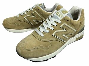 本物 新品同様品 USA製 New Balance ニューバランス M1400BE ベージュ US6D 24㎝