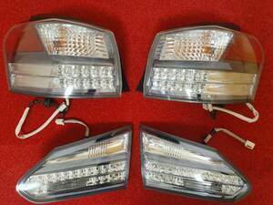 レクサス Lexus HS250h ( ANF10 ) 純正 LED テールランプ 4個セット KOITO 75-8 / 75-9 動作Ok