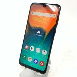 【美品】Galaxy A30/64GB/良好(80％以上)/ブラック/52048