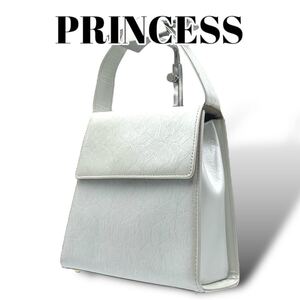 TOPHO PRINCESS BY PRINCESS レザー ハンドバッグ ワンハンドル　パーティーバッグ　通勤　通学