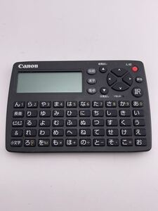 Canon キャノン 電子辞書 電卓 IDP-500 ブラック 通電確認済み【k9125-N399】